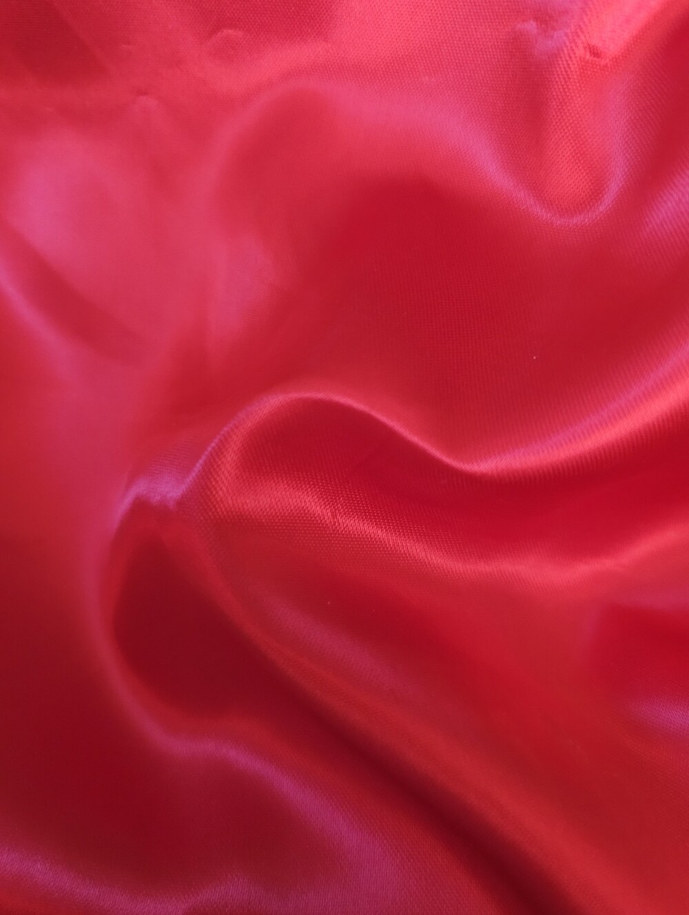 Red Satin Fabric 2 1/2 Yards by 44 Inches Wide